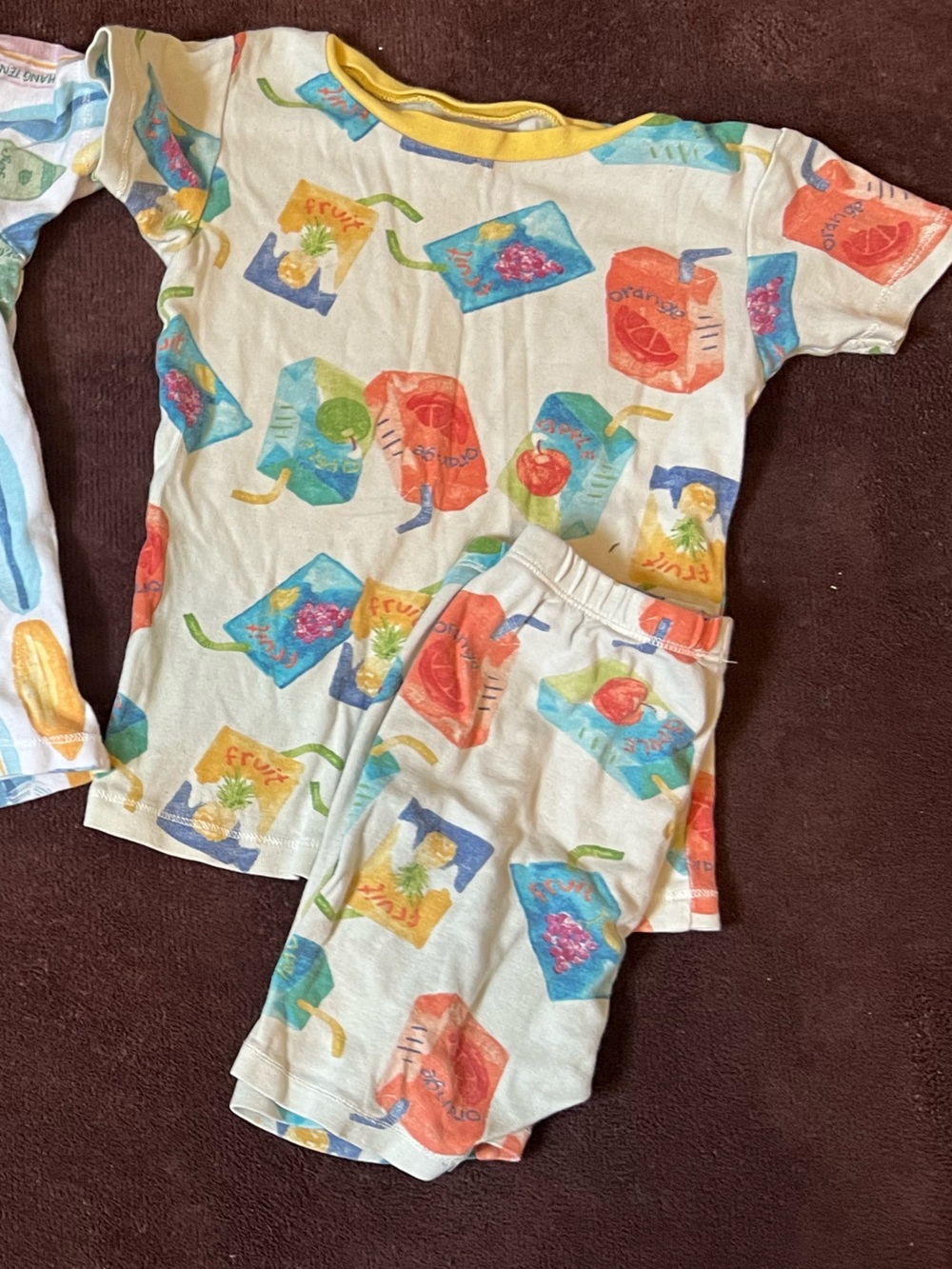 Burt’s bees baby summer pjs set